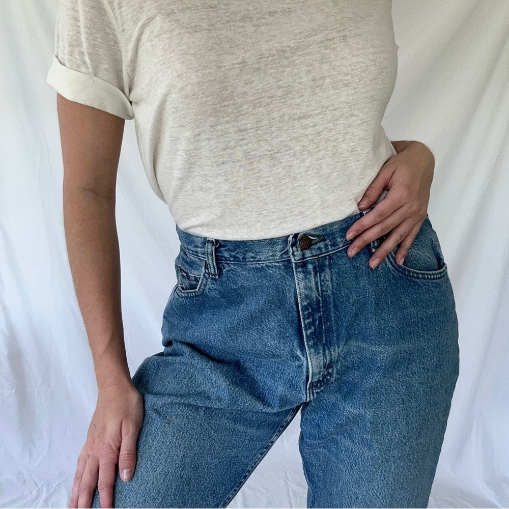 Vintage high waisted Lee denim